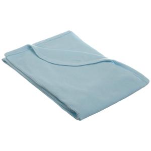 American Baby Company 100% Cotton Thermal Waffle Toddler Cot Blanket, Soft, Breathable & Stretchy, Blue, 36" x 48" for Boys and Girls, Versatile for Nap Time, Preschool and Travel
