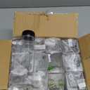 ztarraum 12pcs 12oz Plastic Juice Bottles, Reusable Juice Containers with Black Tamper Proof Lids, Brush, Funnel and Labels, Clear Juice Containers for Juicing, Smoothie and Homemade Beverages