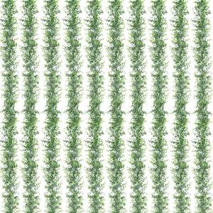 Dolicer 10 Pack Eucalyptus Garland, 60FT Faux Eucalyptus Greenery Garland, Artificial Eucalyptus Leaves Vine, Fake Hanging Eucalyptus Garlands Wedding Backdrop Arch Wall Table Party Decor (Grey Green)