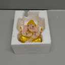 H&W 6''H Blessing A Colored Statue of Lord Ganesha Ganpati Elephant Hindu God, Elephant God Statue, Handmade Sculpture Buddha Figurine Decoration