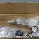 30" Vanity Light for Bathroom,4-Light Black and Gold Bathroom Vanity Light Over Mirror with Clear Glass Shade,Modern Brushed Wall Sconce for Dressing Room,Hallway,Kitchen. (Circle)