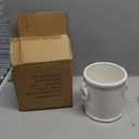 Mud Pie Bamboo Handle Utensil Holder; 6" x 5 1/2" Dia