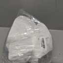 Kehangte Knee Pillow for Side Sleepers,Knee Pillow,Leg Pillow for Side Sleeping,Hip Pain and Smooth Spine Alignment Pillows,Memory Foam Ergonomic and with Cover and Removable Straps,White/Gray