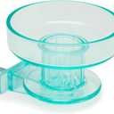 Lixit Quick Lock Bird Cage Bath for Lovebirds, Canaries, Finches, Parakeets, and Cockatiels and Other Small to Medium Feathered Friends (Pack of 1)