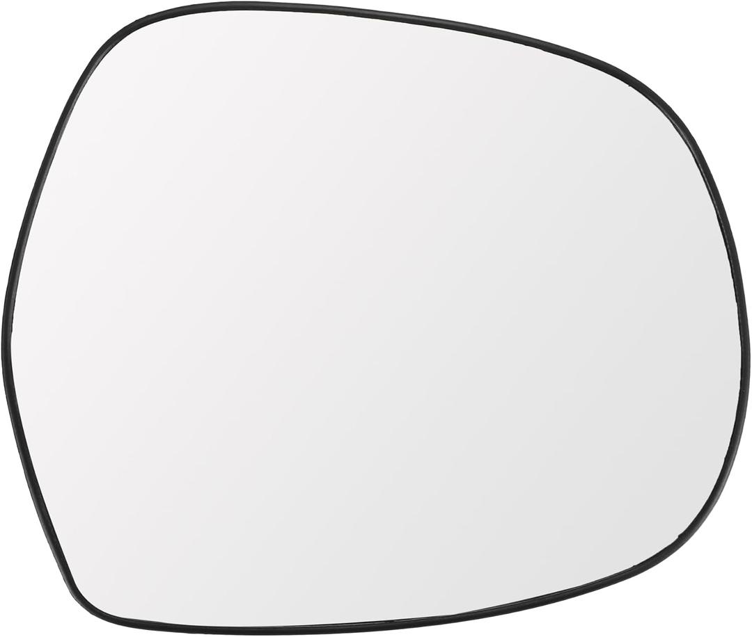 X AUTOHAUX Car Right Side Rearview Heated Mirror Glass with Backing Plate for Lexus GX470 2003-2009 No.879616A300