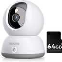 blurams Pet Camera,2K Security Camera Indoor,Dog Camera with Phone App,Home Camera for Baby with One-Touch Call,Color Night Vision,2-Way Audio,AI Motion Detection(2.4GHz ONLY) (A31C + 64GB SD Card)