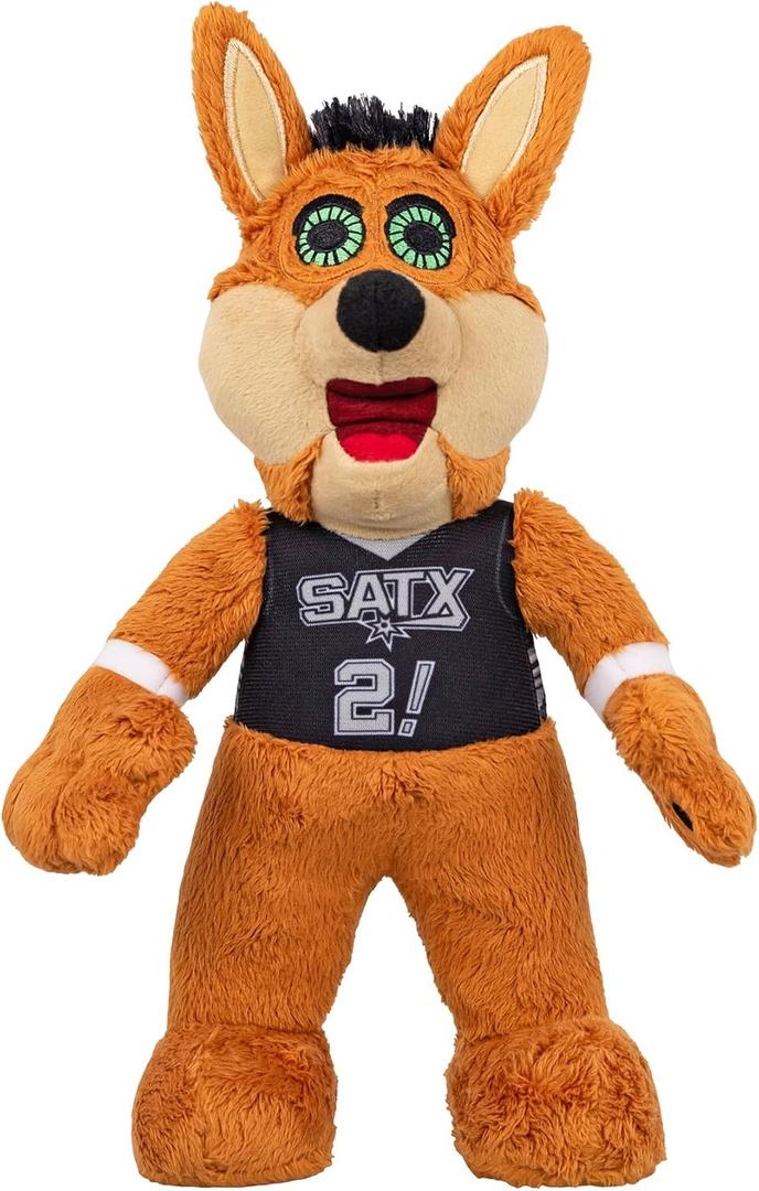 Bleacher Creatures San Antonio Spurs Coyote 10" NBA Mascot Plush Figure - A Mascot for Play or Display