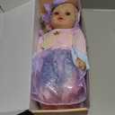 BABESIDE Mermaid Baby Doll Girl, 15-Inch Realistic Soft Baby Dolls with Shiny Mermaid Tail & Accessories, Cute Mermaid Toys for Girls Ages 3-10 Kids, Christmas, Birthday