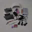 JEWHITENY 14 pcs Poly Gel Nail Extension Kit With Drill Machine U V Nail Light ALL In One Polygel Starter Kit