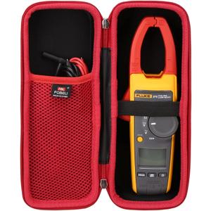 FBLFOBELI EVA Hard Carrying Case for Fluke 376/374/375FC 1000A TRMS/Milwaukee 2235-20 400/AstroAI 1000A TRMS 6000 Counts Clamp Meter (Case Only)