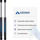 C16-04464a 752762 13 inch Gas Struts 30Lb/133N, 13" Shock Spring Lift Support for Camper Shell Window Pickup Leer Topper Canopy Truck Weatherguard Tool Box Lid, 2Pcs Set