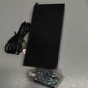 GOLOZA Wireless Sync Time Digital Alarm Clocks for Bedrooms, Digital Clock with 4 Level Brightness +Off, Dual Customizable Alarms, USB Port, Power-Off Memory, Snooze, 12/24H/DST, Bedside Clock (Sky Blue Digit)