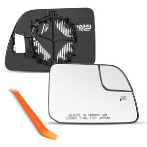 Passenger Side Mirror Compatible with Lincoln MKX 2011 2012 2013 2014 2015, Ford Edge 2011-2014 - Right Side Mirrors replacement Glass with Backing Plate, Power Heated