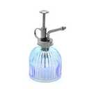 Glass Plant Mister Spray Bottle, Vintage Plant Spritzer, Succulent Watering Bottle with Top Pump, Small Plant Sprayer Mister Watering Can for Indoor Outdoor House Plant - Blue Purple Gradient