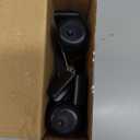 EcoNour Car Window Shades for Baby (2 Pack) - Upgraded | Shades for Side Window | Comes with Enhanced Suction Cups & Large Clips for Durability | Baby Car Accessories (15" x 17") (Roller, Black)