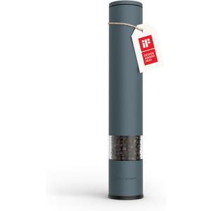 LARS NYSM Salt and Pepper Grinder I Salt Pepper Mill with Adjustable Ceramic Grinder I Design Spice Grinder Manual (Stone Blue)