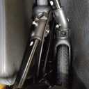 Foldable Rollator Walker for Seniors with Seat, Lightweight 2 in 1 Rolling Walkers Wheelchair Combo for Adult, Transport Chair with Brakes, Adjustable Seat and Handle, 300 Lb. Weight Capacity, Grey