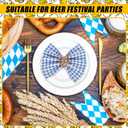 24pcs Pretzel Napkin Rings Oktoberfest Napkin Holder Metal for Pretzel Oktoberfest Party Table Decoration