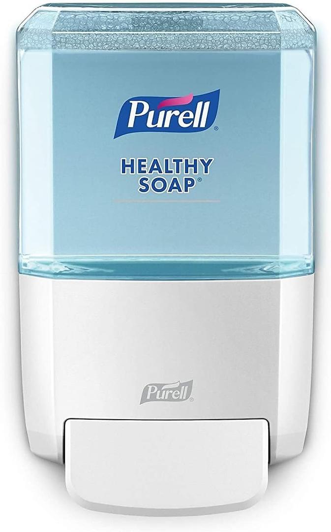 PURELL ES4 Manual Wall-Mounted Hand Soap Dispenser, White, Compatible with 1200 mL PURELL Brand HEALTHY SOAP Refills (Pack of 1) - 5030-01 - Manufactured by GOJO, Inc.