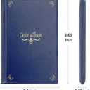 150 Pockets Coin Album, Penny Collecting Book, Souvenir Coins Collection Holder, Ideal for Pressed Pennies Passport, Hobby Coin Collector, Money Specie Display Storage Case (English, Blue)