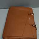 LOVEVOOK Laptop Tote Bag for Women, 15.6 Inch Waterproof Computer Bags Women Business Office Work Bag Briefcase, Brown