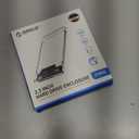 ORICO 2.5'' External Hard Drive Enclosure USB 3.0 to SATA III Tool-Free Clear Hard Disk Case for 2.5 inch 7mm 9.5mm SATA HDD SSD Max 6TB Support UASP(2139U3)