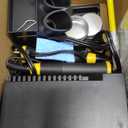 Wood Burning Tool, Wood Burner kit Pen 25~750, Wood Burning kit with Digital Thermometer Temperature Adjustable Temperature, 2 pyrographic Wood Burning pens, 30 Wood Burning Pen Tips (Lh40-2-new)