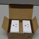 Kasa Smart Plug HS103P2, Smart Home Wi-Fi Outlet Works with Alexa, Echo, Google Home & IFTTT, No Hub Required, Remote Control,15 Amp,UL Certified, (Pack of 2) White