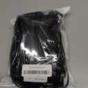 Telephone Extension Cord Phone Cable Line Wire, with Standard RJ11 Plug (100FT-Black)