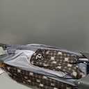 Pamo Babe Portable Crib Baby Playpen with Mattress and Carry Bag Grey