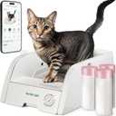 PetCove PurrTek Light Open Top Automatic Litter Box Self Cleaning 5GHz WiFi