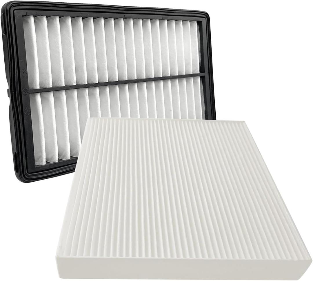 Comb Cabin Engine Air Filter for Kia Sorento 2.5L L4 2025 2024 2023 2022 2021 (Except Hybrid)
