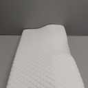 Derila Cervical Queen Size Pillow for Sleeping - Support Pillow for Side, Back, Stomach Sleepers - Contour Best Bed Pillows for Sleeping (1 Pillow | White)