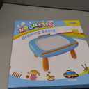 Toddlers Toys Ages 1-3, Magnetic Drawing Board, Doodle Board Pad Learning and Educational Toys for 18 Months Baby, 1-3 Yr Kids Birthday Gifts - Blue