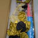 TONIFUL 4 Set Black Gold Balloon Centerpieces for Table,Balloon Stand Kit for Black Gold Party Decor 40th 50th 60th 70th Birthday Decorations Anniversary Graduation Decorations 2026 Retirement