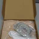 Tulle Backdrop Curtain with Lights String 10FT X 8FT Champagne Sheer Tulle Backdrop Curtains for Wedding Birthday Party Reception Photo Booth Background Decorations (2 Panels 5x8FT)