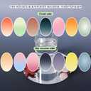 7PCS 14Patterns Photo Backdrop Gradient Paper with Stand: Flat Lay Seamless 34x23in Product Photography Backdrops- Tabletop Props Shoot for Jewelry Cosmetics Food, 34.3 inches x 22.5 inches