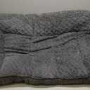 JOEJOY XL Orthopedic Dog Bed for Large Dogs Up to 80lbs - Extra Thick Foam Pet Bed Sofa with Bolster Sides, Large Sized Dog Couch Bed with Removable Washable Cover, Non-Slip Bottom, Grey (42"x30")