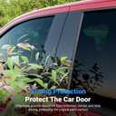 B Pillar Molding Trim Compatible with 2019-2026 Chevy Silverado
GMC Sierra 1500 B Pillar Molding Protector Rear Sliding Window Trim Replacement for 2019-2026 Chevy Silverado Accessories