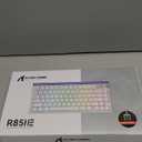 ATTACK SHARK R85 HE 75% Magnetic Wired Gaming Keyboard,8KHz Polling Rate Rapid Trigger,0.005mm RT Precision,256K Scan Rate,Custom Hot-Swappable,Web Driver PC Keyboard for Gamer