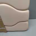 PU Commode Seat Cushion with Sponge Padded,C Shape Waterproof Soft Pad,Suitable for Bedside Commode Chairs,Raised Toilet Seats(Beige), Standard
