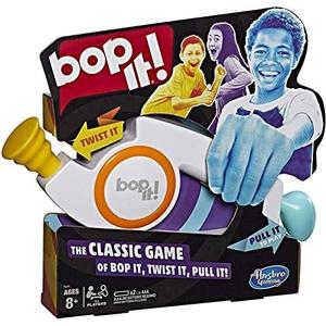 Hasbro Gaming Bop It! Electronic Game for Kids Ages 8 and up, Kids Games for 1 or More Players, Board Games for Kids, Kids Gifts