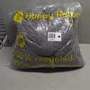 L'AGRATY Knitted Weighted Blanket - 60"x80" 15lbs Cooling Chunky Knit Heavy Blanket for Adults Braided Crochet Throw Thick Cable Yarn Knit Decorative No Beads Evenly Weighted Machine Washable (26-magmatic Gray)