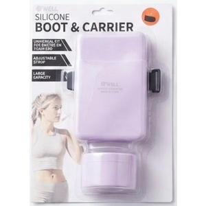 B•WELL Silicone Boot & Pouch. Purple Edition