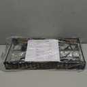 MUDEELA Pots and Pans Organizer Rack under Cabinet 16.61 Height, 8 Tiers Adjustable Pot Pan Rack with 3 DIY Methods, Pot Lid holder for Kitchen Cabinet Organizers and Storage