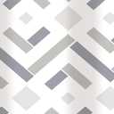 Bath Bliss Shower Curtain | Dimensions: 70" x 72" | Herringbone Design | Bathroom Accessories | Lightweight | Weighted Hem | Rust Proof Metal Grommets | Grey