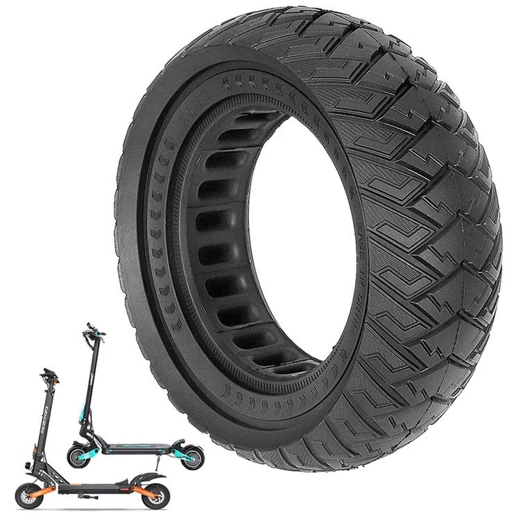 CREVETO 98/56-0 Scooter Tire 12 inch Off Road Tire 19-3.2 aider Thicker Rubber Tubeless Tire Motorcycle Electric Scooter Tires Duter Tire Replace for 98/5-6 08/15-4 tyre heel Parta