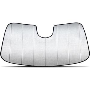 Custom Fit Windshield Foldable Sunshade for 2025 Toyota Camry Sedan, Compact Reflective Sun Shade Block UV Rays Visor Protector Folding Insulation Accessories (Made in USA)