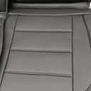 Car Seat Covers Fit for Honda Ridgeline 2006-2014 & 2025 2026: Luxury Leather Automotive Front Seat Covers, Truck Car Seat Protector(2PCS Front, Black)