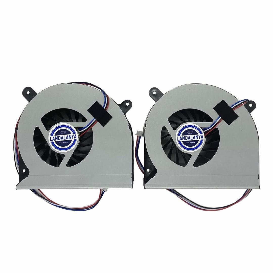 Replacement New Laptop CPU and GPU Cooling Fan for Asus ROG G20 G20CI G20AJ G20CB G20BM Series AB08812HX26DF00 DC12V 0.60A Fan
